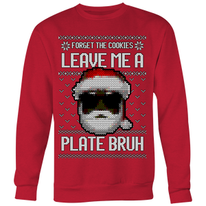 Holiday Sweatshirt - Black Santa
