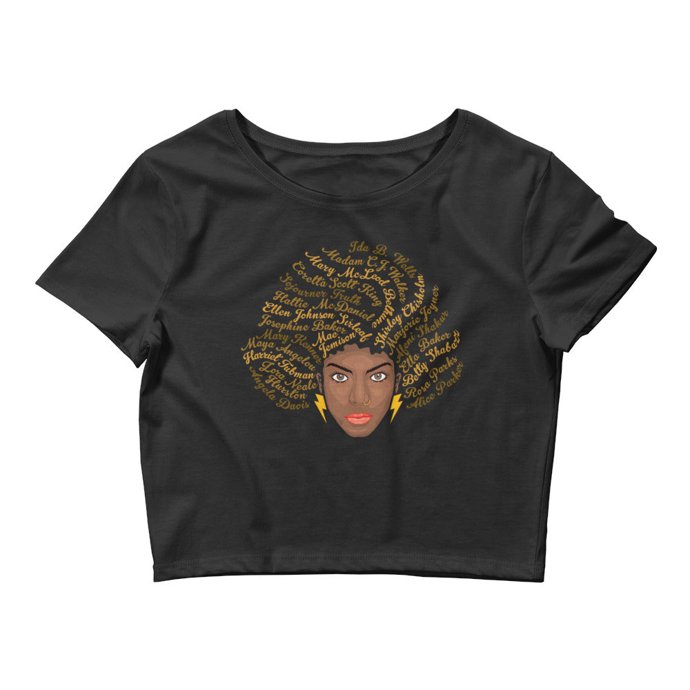 Melanin Goddesses Crop Top