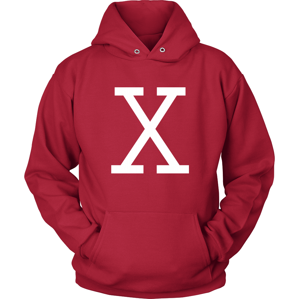 Red discount x hoodie