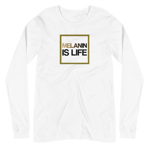 Melanin Is Life Signature Long Sleeve T-Shirt