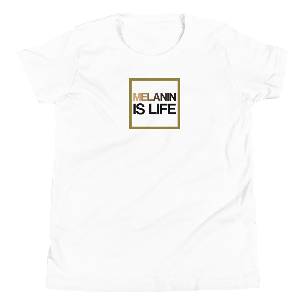 Melanin Is Life Signature Youth T-Shirt